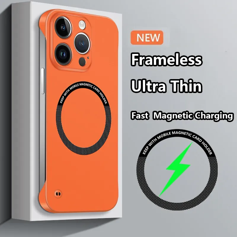 Frameless Matte Ultra Thin Magnetic Case